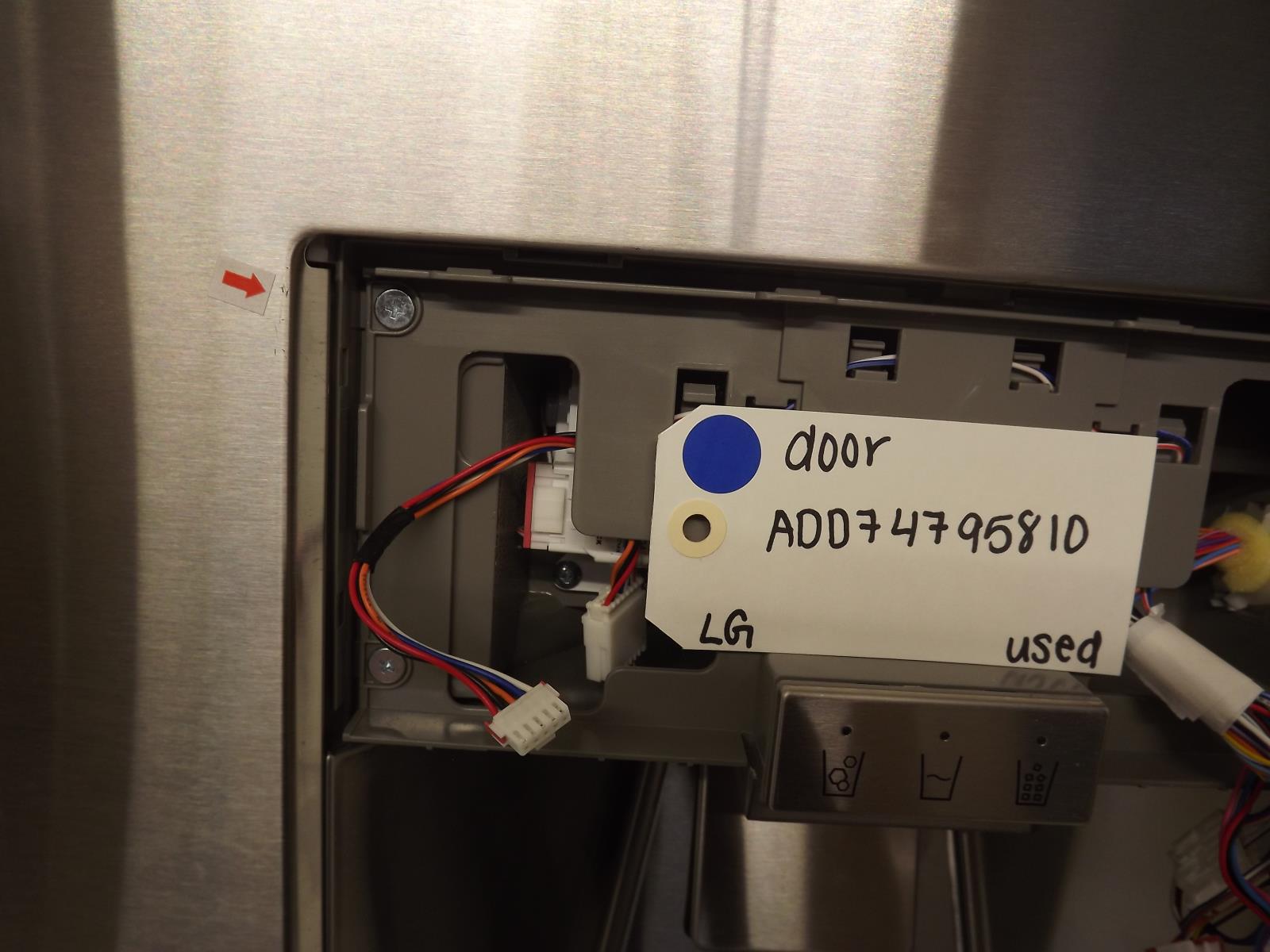 LG Refrigerator ADD74795810 Door Used LG Refrigerator ADD74795810 Door Used